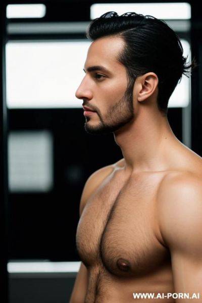 Man with normal body, profile picture - ai-porn.ai on pornsimulated.com