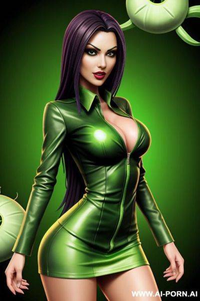 Green woman, green shw from plants vs zombies - ai-porn.ai on pornsimulated.com