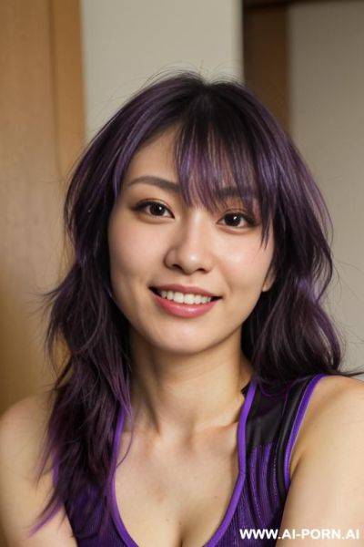 Close! sassy expression. japanese rebel hooker. long wavy hair. closeup in decent clothes. she is natural. real-life sei-ra sodes-hiro! it seems as if she pulls me closer. - ai-porn.ai - Japan - county Hooker on pornsimulated.com