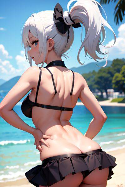 Anime Skinny Small Tits 20s Age Orgasm Face White Hair Ponytail Hair Style Dark Skin Crisp Anime Lake Back View Massage Mini Skirt 3667048231896567480 - AI Hentai - aihentai.co on pornsimulated.com