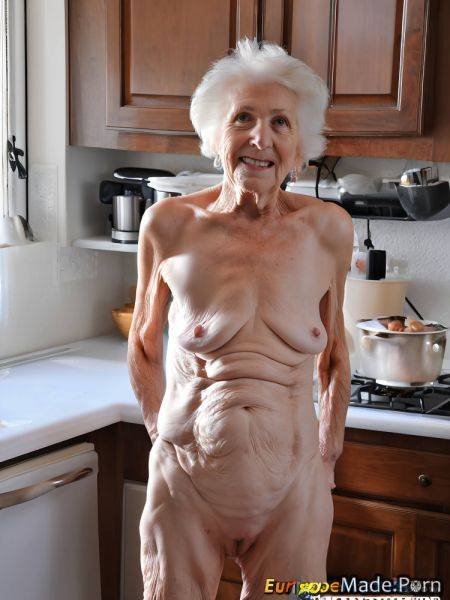 Standing bukkake kitchen slutty smile tall 90 AI porn - made.porn on pornsimulated.com
