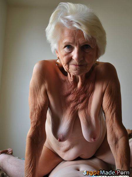 Confused messy hair pov spreading legs woman cowgirl bedroom AI porn - made.porn on pornsimulated.com