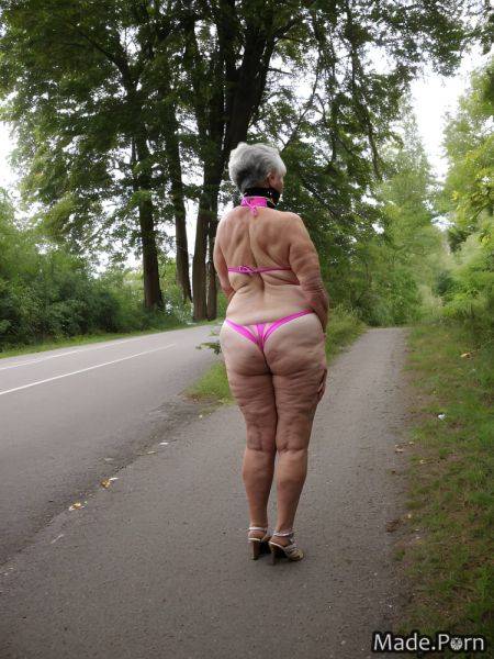 Happy chubby necklace road transparent woman anklet AI porn - made.porn on pornsimulated.com