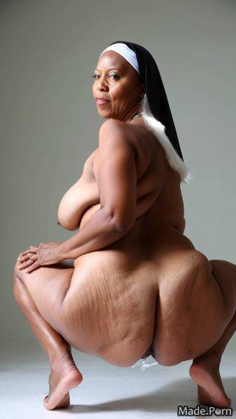 Looking back nun photo studio barefoot big hips thick thighs cum on tits AI porn - made.porn on pornsimulated.com