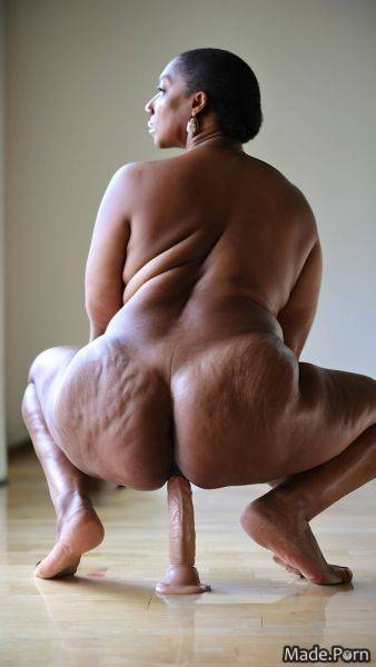 Nude squatting 70 big ass african american thick thighs tall AI porn - made.porn - Usa on pornsimulated.com