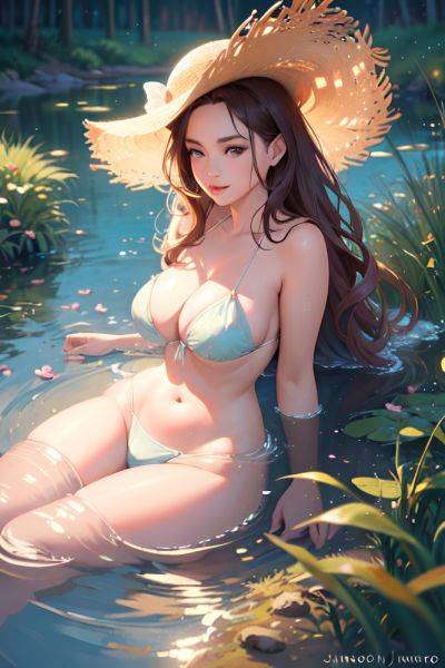 Anime Busty Small Tits 20s Age Laughing Face Brunette Ponytail Hair Style Light Skin Soft + Warm Church Front View On Back Bra 3667427049279402926 - AI Hentai - aihentai.co on pornsimulated.com