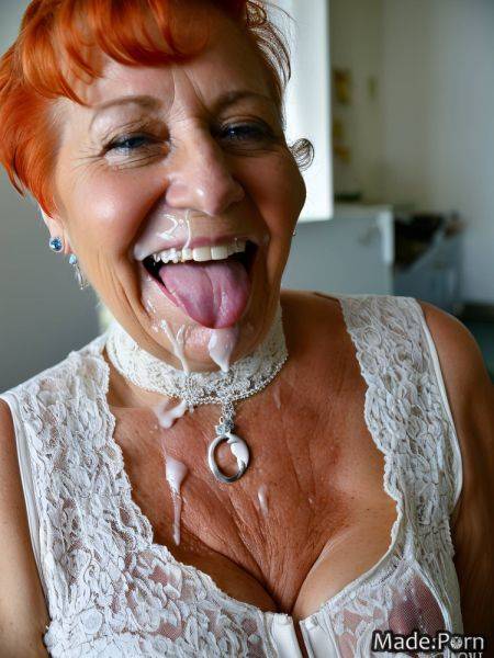 Nipples short hair sweat wet huge boobs fully clothed blouse AI porn - made.porn on pornsimulated.com