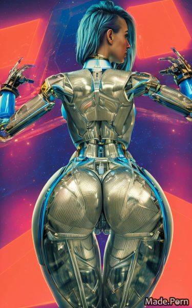 Blue huge boobs crystal sapphire night sci-fi cyborg AI porn - made.porn on pornsimulated.com