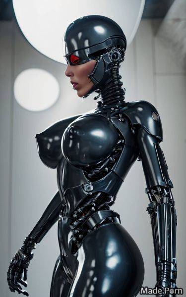 Metal robot red busty veiny dick big hips perfect boobs AI porn - made.porn on pornsimulated.com