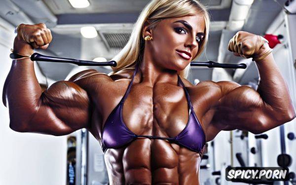 Light makeup flexing candid bulging muscles1 8 extremely gorgeous - spicy.porn on pornsimulated.com