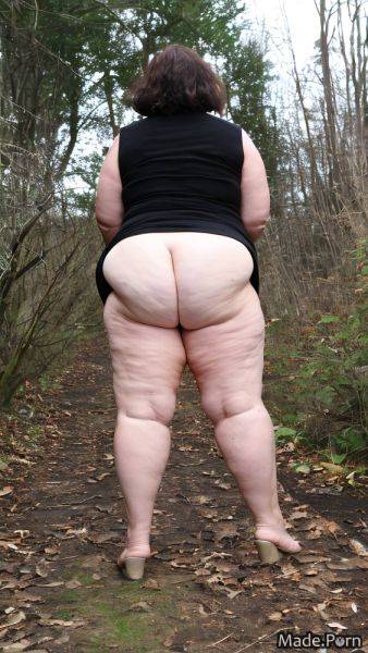 Big tits ssbbw upskirt bottomless fat saggy tits thick thighs AI porn - made.porn on pornsimulated.com