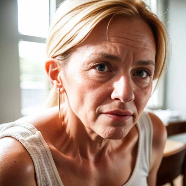 ,white people,woman,aging,(RAW photo, best quality, masterpiece:1.1), (realistic, photo-realistic:1.2), ultra-detailed, ultra high res, physically-based rendering,(adult:1.5) - pornmake.ai on pornsimulated.com