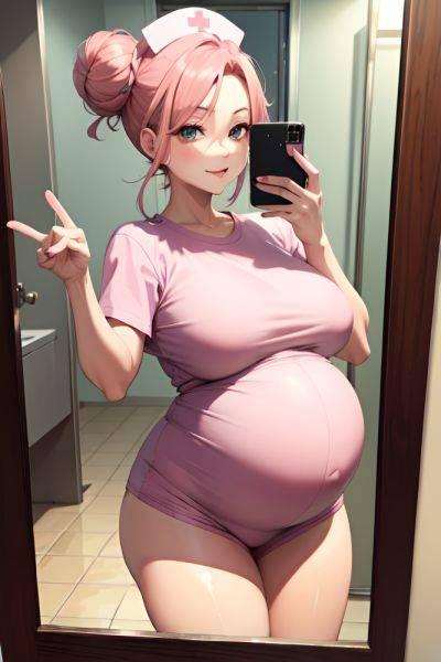 Anime Pregnant Huge Boobs 20s Age Orgasm Face Pink Hair Hair Bun Hair Style Dark Skin Mirror Selfie Train Close Up View Eating Nurse 3668416608478218631 - AI Hentai - aihentai.co on pornsimulated.com