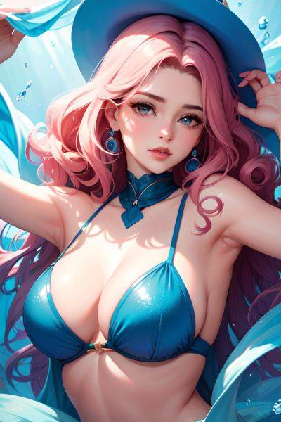 Anime Busty Small Tits 40s Age Seductive Face Green Hair Slicked Hair Style Light Skin Comic Cafe Close Up View Bending Over Bathrobe 3665548431460597000 - AI Hentai - aihentai.co on pornsimulated.com