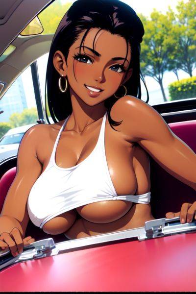 Anime Skinny Huge Boobs 70s Age Laughing Face Brunette Slicked Hair Style Dark Skin Film Photo Car Close Up View Bathing Nurse 3668760635006800806 - AI Hentai - aihentai.co on pornsimulated.com