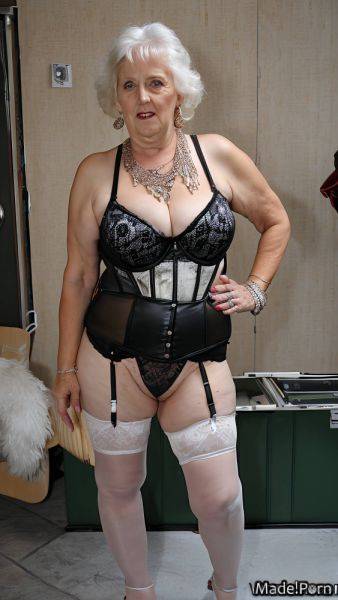 Lipstick busty lingerie blouse voyeur cleavage big hips AI porn - made.porn on pornsimulated.com