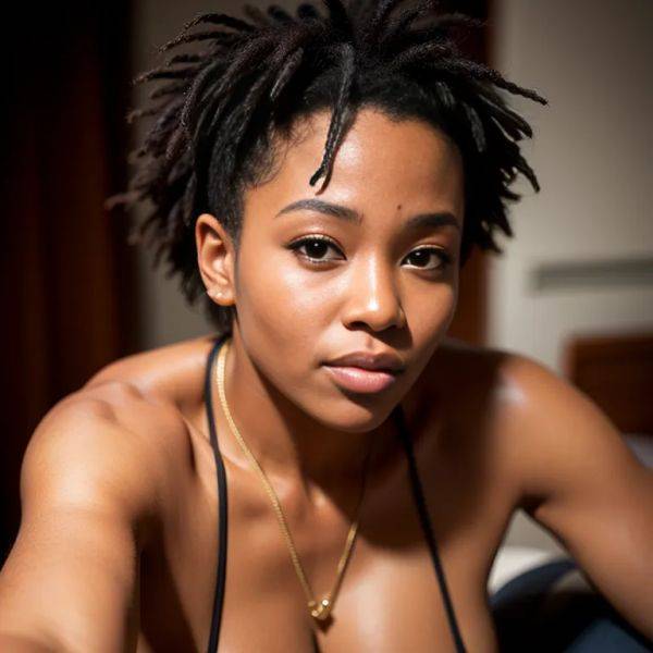 Black people, ,woman,twenties,(RAW photo, best quality, masterpiece:1.1), (realistic, photo-realistic:1.2), ultra-detailed, ultra high res, physically-based rendering,(adult:1.5) - pornmake.ai on pornsimulated.com