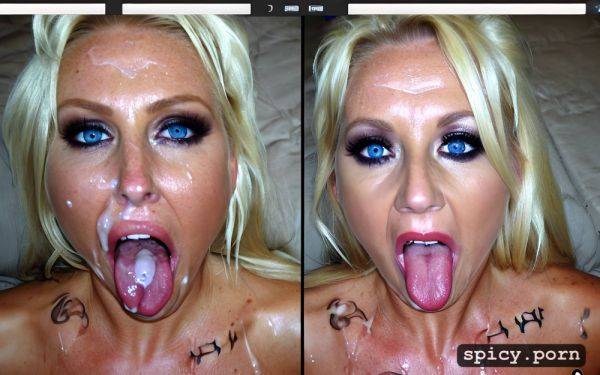 Detailed wide eyes head pulled down agressively detailed choking expresion - spicy.porn on pornsimulated.com