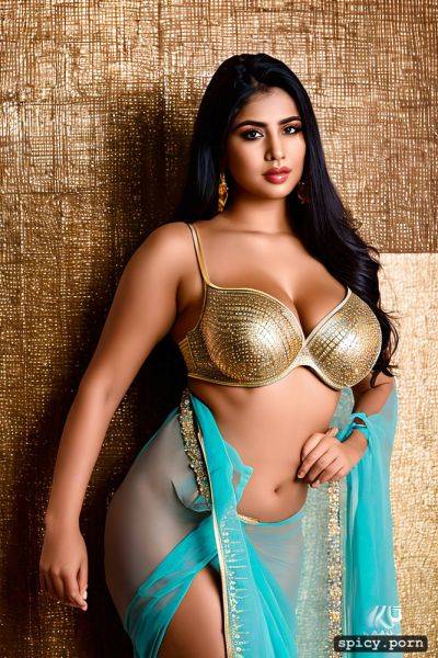 Thick indian lady wide curvy hip gorgeous face full body front view - spicy.porn - India on pornsimulated.com