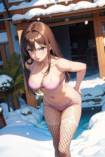 Anime Busty Small Tits 70s Age Angry Face Brunette Straight Hair Style Dark Skin Warm Anime Snow Side View Bending Over Fishnet 3670024645947010153 - AI Hentai - aihentai.co on pornsimulated.com