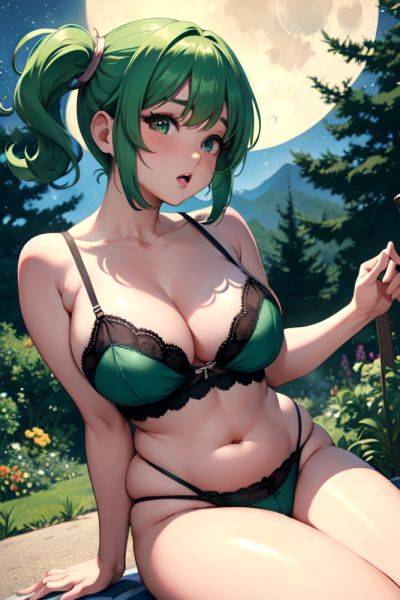 Anime Chubby Small Tits 60s Age Ahegao Face Green Hair Pixie Hair Style Light Skin Warm Anime Moon Side View Straddling Lingerie 3670233381837473660 - AI Hentai - aihentai.co on pornsimulated.com