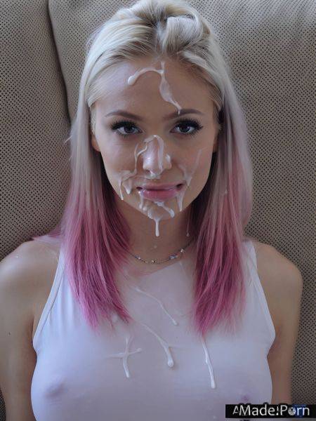 Facial surprised white arched eyebrow busty babe woman AI porn - made.porn on pornsimulated.com