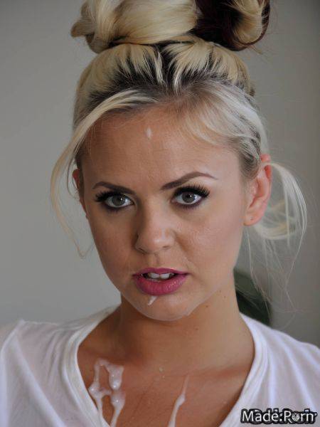 Gray white woman long hair lipstick black hair slutty AI porn - made.porn on pornsimulated.com