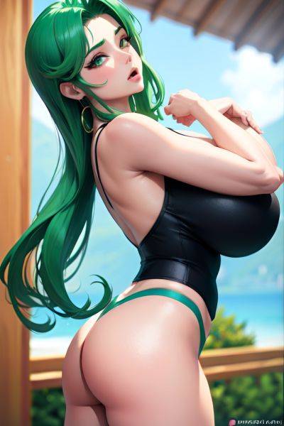 Anime Busty Huge Boobs 80s Age Shocked Face Green Hair Slicked Hair Style Light Skin 3d Underwater Back View Yoga Schoolgirl 3670244977772066874 - AI Hentai - aihentai.co on pornsimulated.com