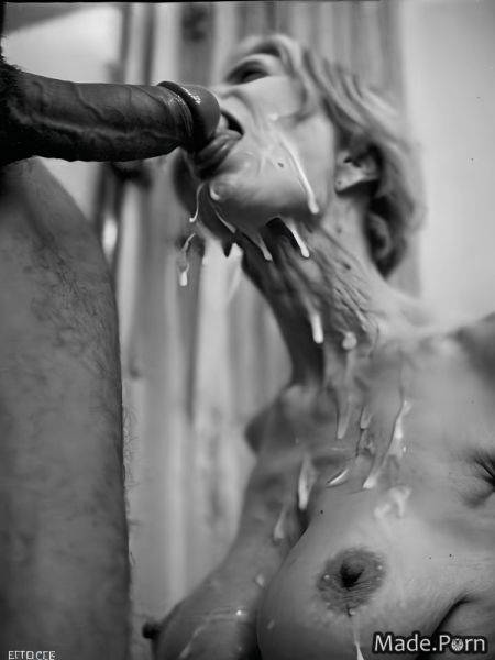 Interracial slutty cum on tits deepthroat 90 big cock skinny AI porn - made.porn on pornsimulated.com