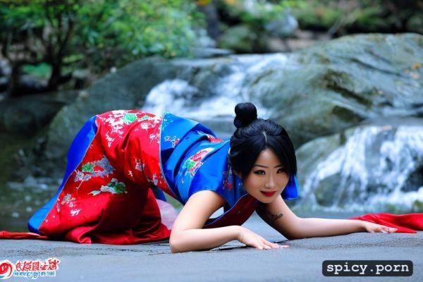 Pussy open red hanfu dress exposed hairy anus hairy pussy - spicy.porn - China on pornsimulated.com