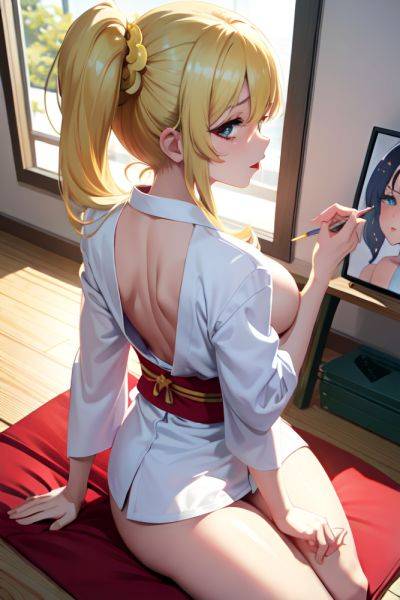 Anime Skinny Small Tits 60s Age Ahegao Face Blonde Pigtails Hair Style Light Skin Painting Office Back View Massage Kimono 3666112789285809929 - AI Hentai - aihentai.co on pornsimulated.com