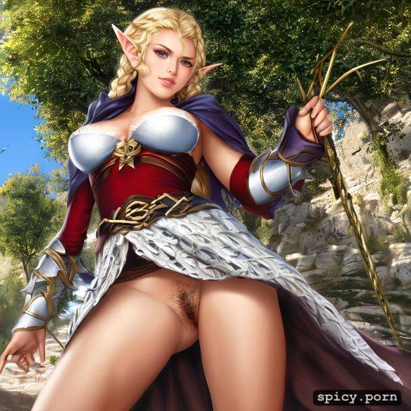 Jaheira from baldur s gate in a medieval city chainmail masterpiece collection - spicy.porn on pornsimulated.com