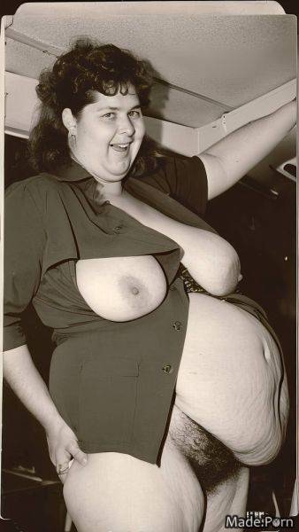Ssbbw woman irish close up vintage 70 black hair AI porn - made.porn - Ireland on pornsimulated.com