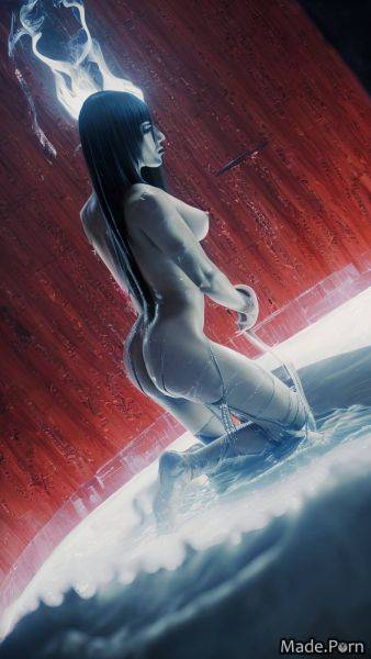 Open mouth creampie double penetration babe nude ninja cowgirl AI porn - made.porn on pornsimulated.com