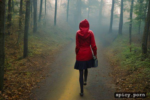 Wearing a spacious and big hoody in red cinematic comprehensive - spicy.porn on pornsimulated.com