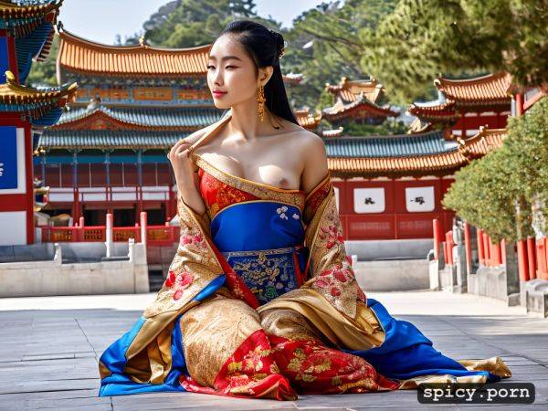 Chinese palace hanging gold earrings picture of a beautiful chinese princess showing vagina and breasts - spicy.porn - China on pornsimulated.com