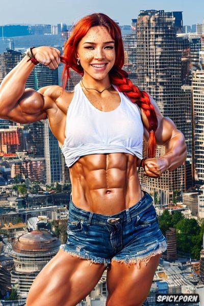 No body fat three extremely beautiful 18 year old white female bodybuilders - spicy.porn on pornsimulated.com