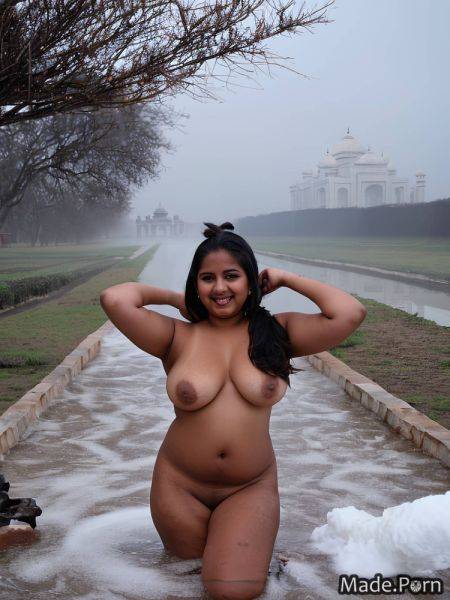 Tornado The Taj Mahal, India huge boobs pigtails nude babe 20 AI porn - made.porn - India on pornsimulated.com