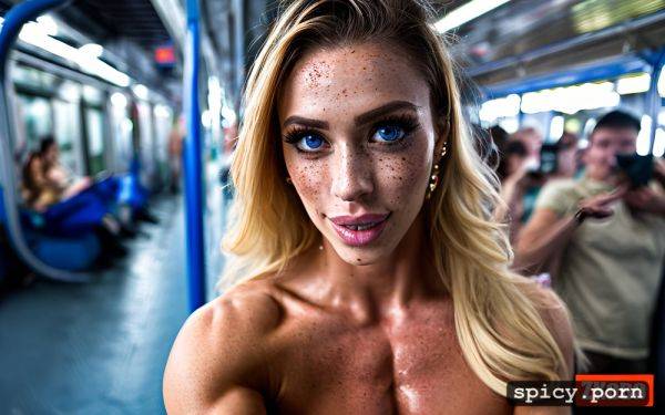 Shredded pecs stethoscope around neck bokeh ripped abs most muscular female bodybuilder - spicy.porn on pornsimulated.com