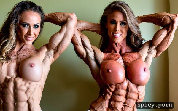 Makeup oiled bodies veins only women freckles bulging muscles - spicy.porn - Ireland on pornsimulated.com