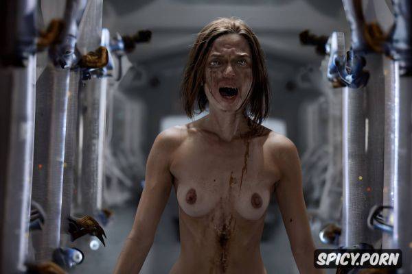 18 years russian alien laboratory gets fucked in the ass brown hair and eyes - spicy.porn - Russia on pornsimulated.com