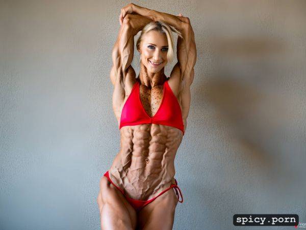 Oiled body bulging muscles 18 years old flexing blue eyes - spicy.porn - Sweden on pornsimulated.com