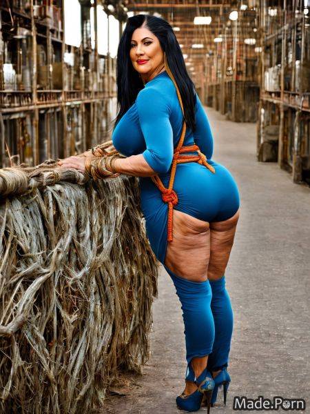 Industry factory bodybuilder woman ssbbw muscular 80 superhero AI porn - made.porn on pornsimulated.com