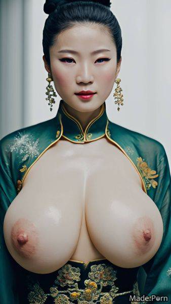 Babe big tits house garden hairclip gigantic boobs chinese frizzy hair AI porn - made.porn - China on pornsimulated.com