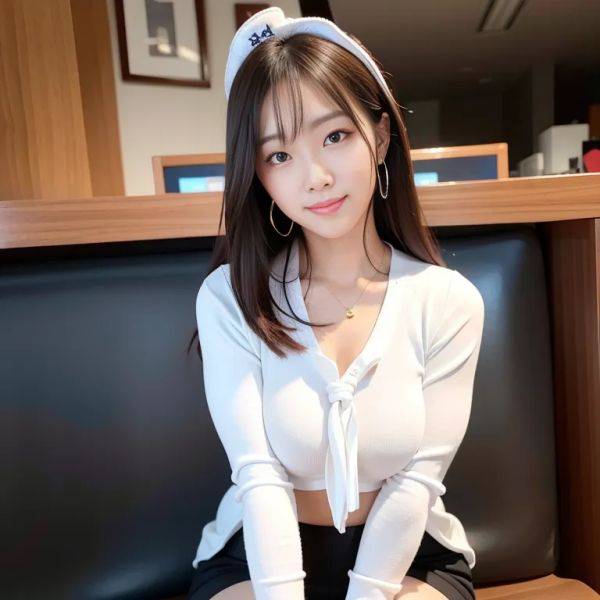 ,korean,kpop idol,woman,twenties,(RAW photo, best quality, masterpiece:1.1), (realistic, photo-realistic:1.2), ultra-detailed, ultra high res, physically-based rendering,long hair,double tail,brown - pornmake.ai - North Korea on pornsimulated.com