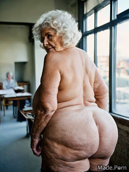 Slutty woman 80 big hips barefoot chubby fat AI porn - made.porn on pornsimulated.com
