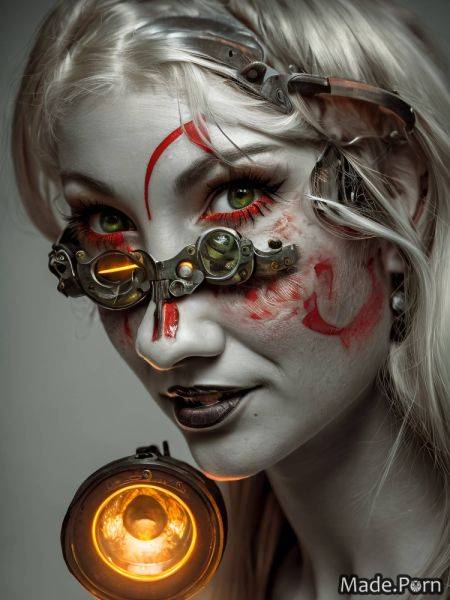 Cyborg fisheye pirate creepy realistic art goth welder AI porn - made.porn on pornsimulated.com