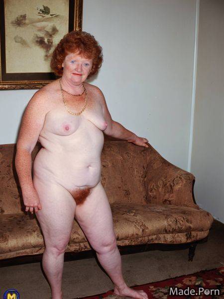 Short looking at viewer standing irish hairy pixie hair 70 AI porn - made.porn - Ireland on pornsimulated.com