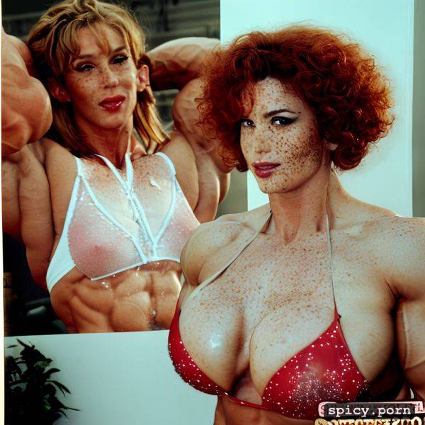 Narrow waist1 8 female bodybuilder1 8 only women natural red hair - spicy.porn on pornsimulated.com