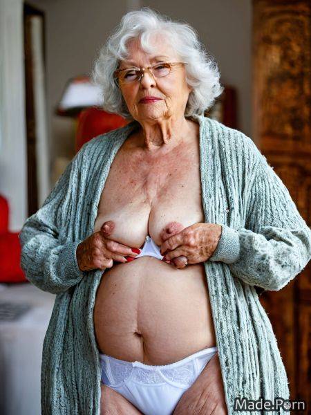 Seduction 90 skinny woman undressing close up saggy tits AI porn - made.porn on pornsimulated.com